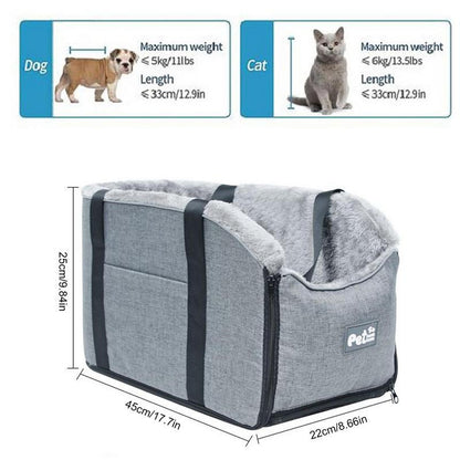 Portable Pet Dog Car Booster Carrier