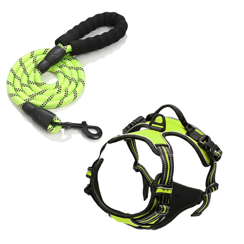 Adjustable Reflective Dog Harnesses