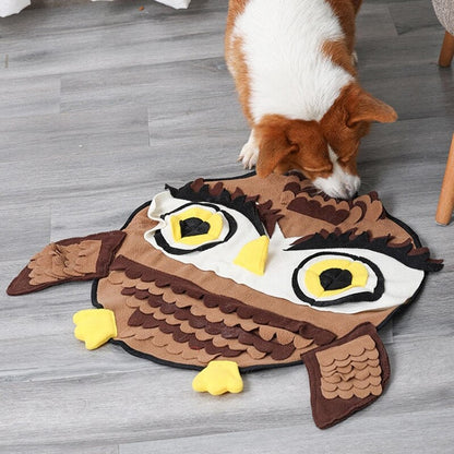 Funny Owl Dog Snuffle Toy