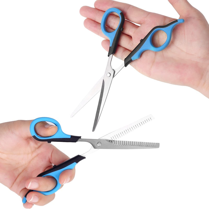 Ergonomic Dog Straight Scissors Set